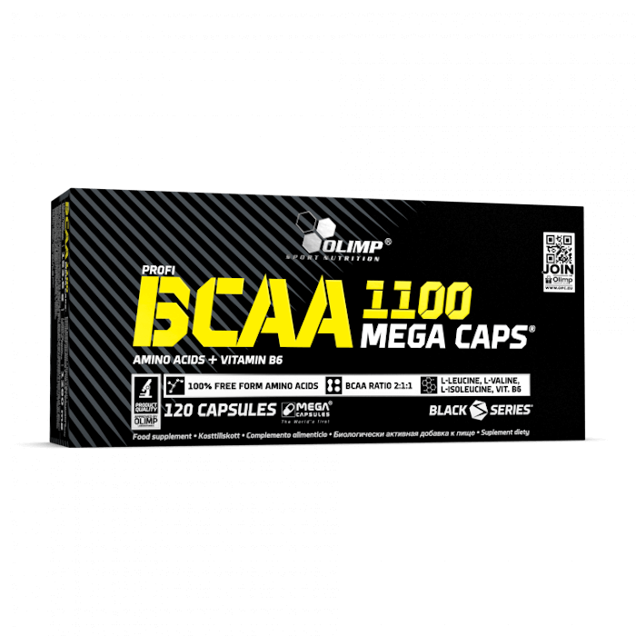 BCAA 1100 Mega Caps